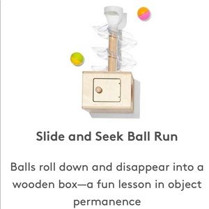 LOVEVERY slide and seek ball run